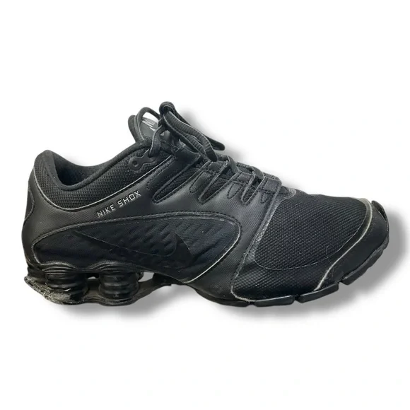 🔥 Nike Shox‎ NZ EU Running Sneakers Black Men’s Size 8 678632-002 🔥